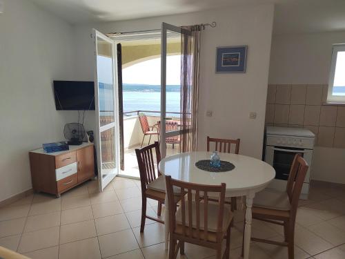 Μια τηλεόραση ή/και κέντρο ψυχαγωγίας στο Apartman Eva