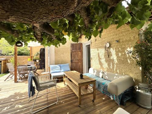 Le Cocon, Appartement pour 2 personnes à 5 minutes de la plage de l'Almanarre à Hyères