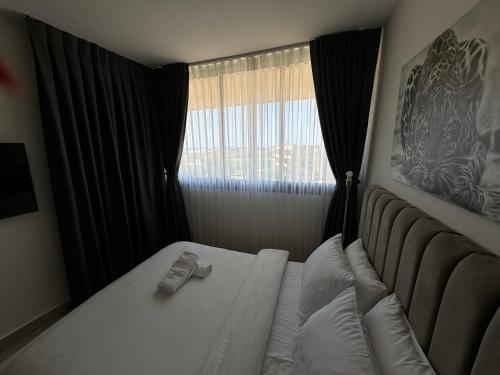Ένα ή περισσότερα κρεβάτια σε δωμάτιο στο Dream Suite Caesarea