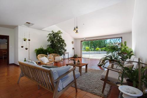 Χώρος καθιστικού στο Casa Greenside of Sea
