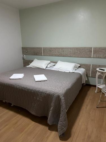 Katil atau katil-katil dalam bilik di Hotel Vila Germânica