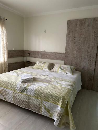 Katil atau katil-katil dalam bilik di Hotel Vila Germânica