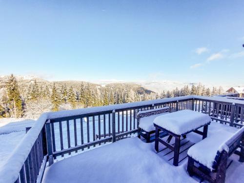 Το Chalet Firewater-Hütte-2 by Interhome τον χειμώνα