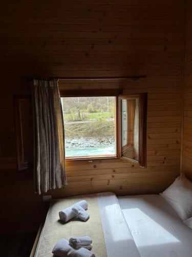 Ein Bett oder Betten in einem Zimmer der Unterkunft Valbona Relax