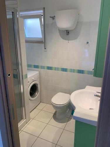 Koupelna v ubytování Casa Napitia