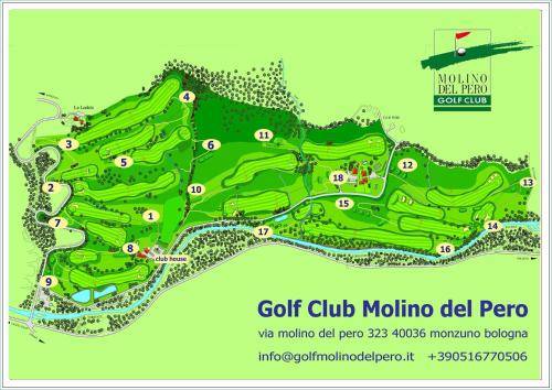 Golf v bed and breakfast nebo okolí