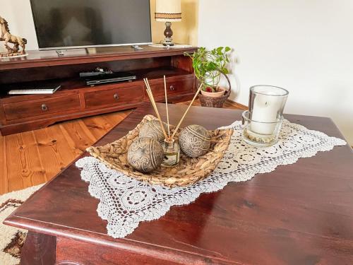 TV a/nebo společenská místnost v ubytování Apartment Speicher by Interhome