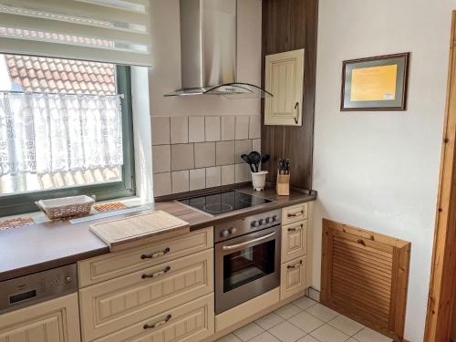Kuchyň nebo kuchyňský kout v ubytování Apartment Speicher by Interhome