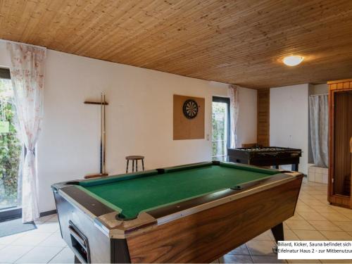 Τραπέζι μπιλιάρδου στο Apartment Eifelnatur - Haus 2-3 by Interhome