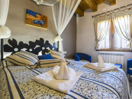Ένα ή περισσότερα κρεβάτια σε δωμάτιο στο Apartment El Ventanico I by Interhome