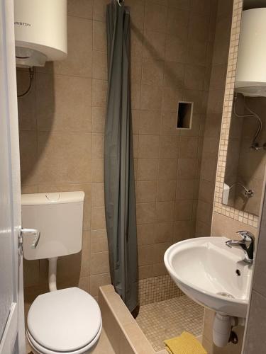 Kúpeľňa v ubytovaní Apartman Pundinica