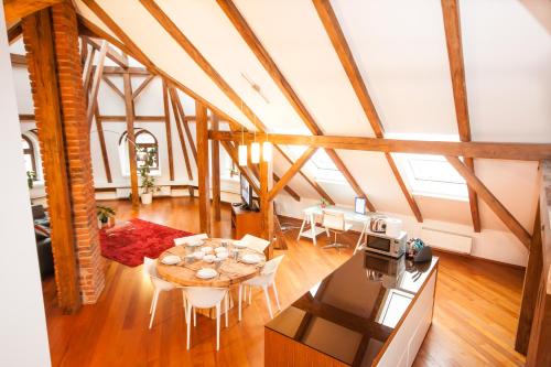 Setusvæði á Luxury Loft