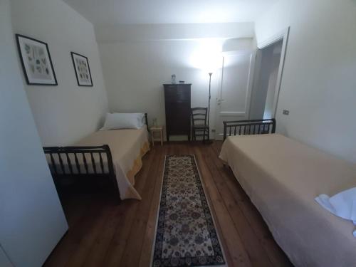 Ένα ή περισσότερα κρεβάτια σε δωμάτιο στο Villa Chiatri