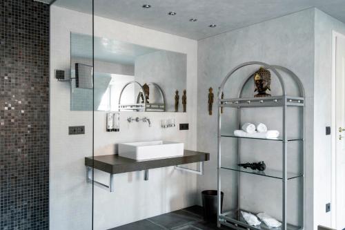 Koupelna v ubytování Werners Boutique Hotel