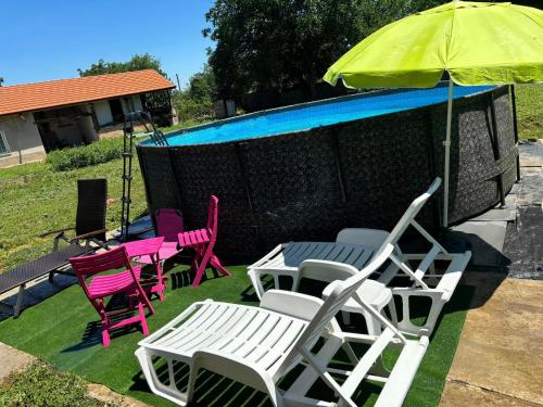 Zahrada ubytování Долапите guest house с. Градище