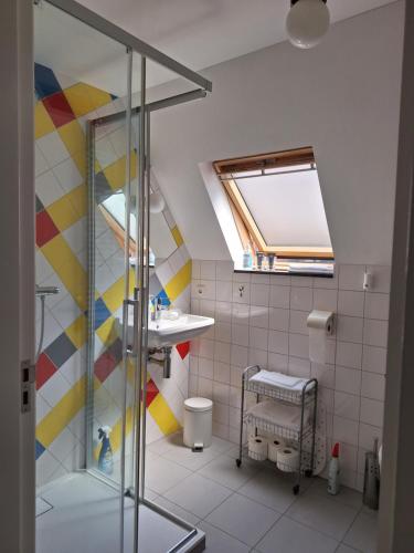 Koupelna v ubytování B&B Lange Geer Delft