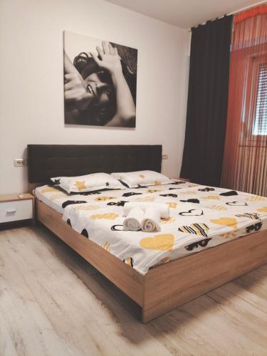 Ένα ή περισσότερα κρεβάτια σε δωμάτιο στο Balii house