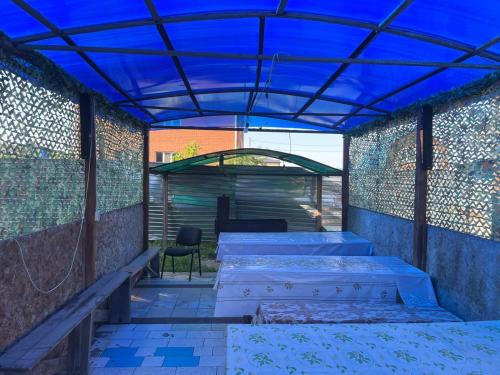 Иртыш tesisinde bir balkon veya teras