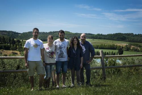 Rodina v ubytování Agriturismo L'isola