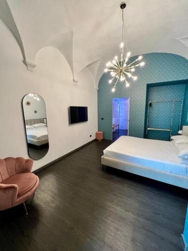 Uma cama ou camas num quarto em Room Verona Ai Conti