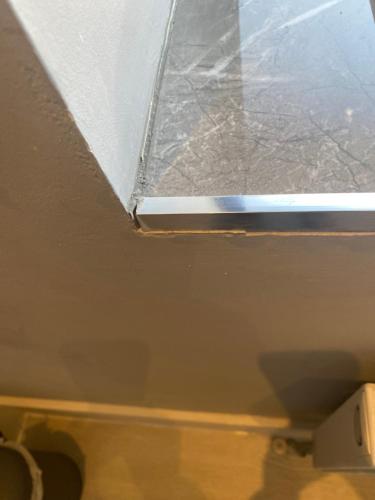 a window on a ceiling with a window sill at Park House in Tamworth