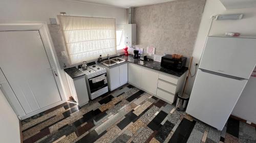 Køkken eller tekøkken på Complejo Categoría Patagonia