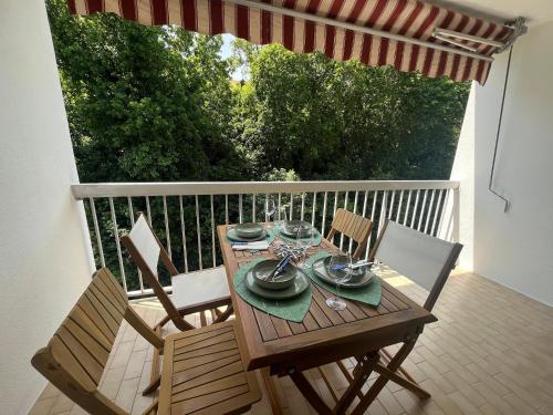 Studio Cabine avec Balcon Sud, Parking Privé à Arcachon - FR-1-374-227