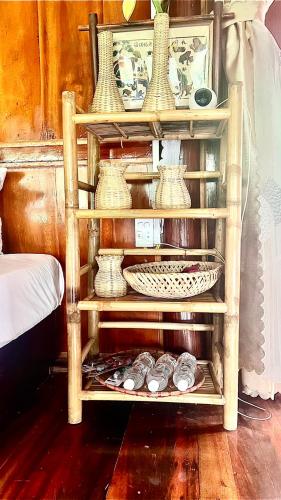 Postel nebo postele na pokoji v ubytování Ecolodge Đồng Lâm Homestay
