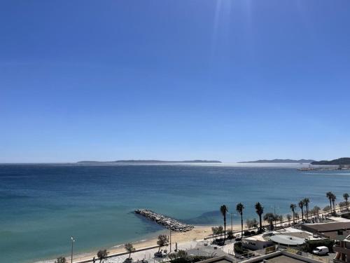 Le Lavandou: T2/T3 climatisé, 20m plage, 4 pers, WIFI, parking - FR-1-803-8