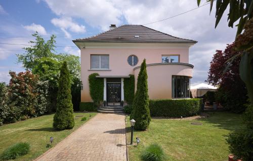 Zahrada ubytování B&B "Villa Fink"