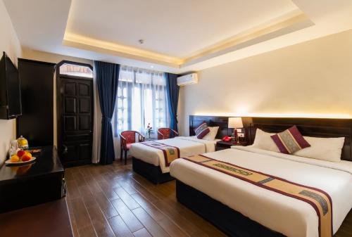 Bora Hotelにあるベッド