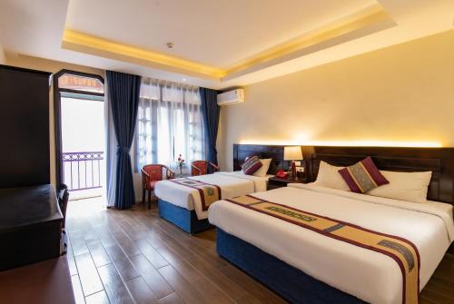 Bora Hotelにあるベッド