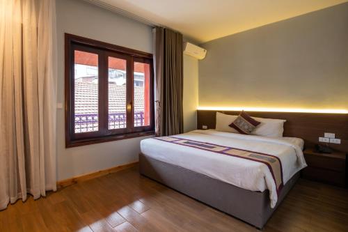 Bora Hotelにあるベッド