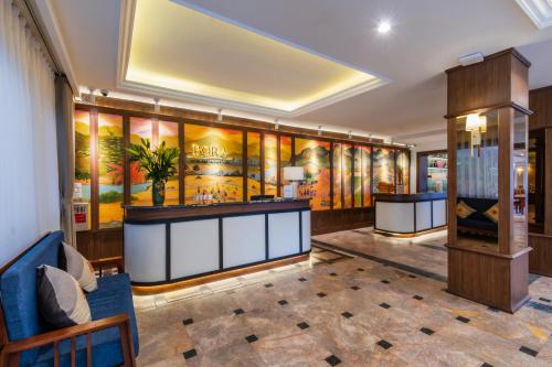 Bora Hotelにあるシーティングエリア