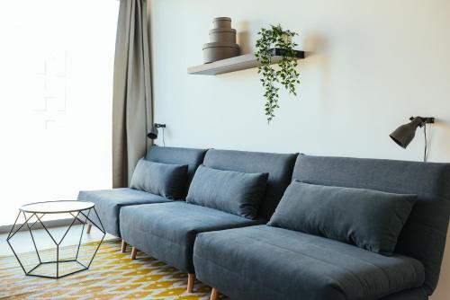 Χώρος καθιστικού στο The Rix Studios & Suites