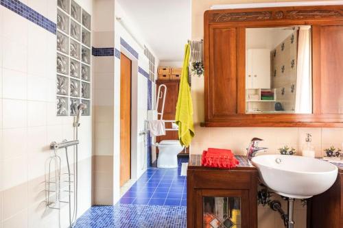 Koupelna v ubytování Casa delle orchidee