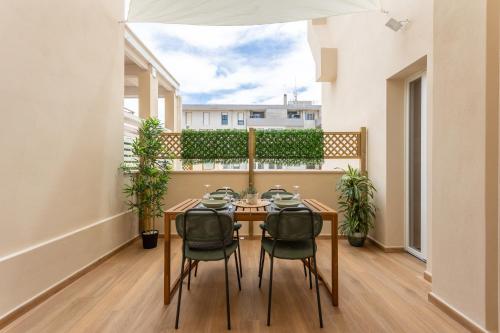 Balkoni atau teres di Domus Laetitiae Rooms & Apartments