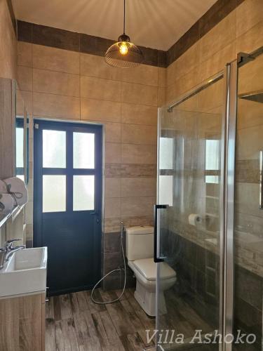 Ένα μπάνιο στο Villa Ashoko