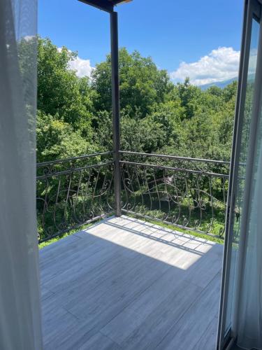 a view from the balcony of a house at Dream home in Vanadzor