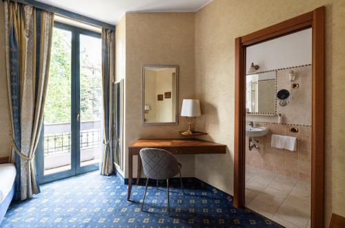 Koupelna v ubytování Boutique Hotel Dieci
