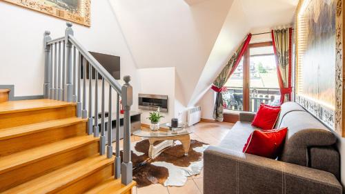 Posedenie v ubytovaní Apartament Pardałówka Prestige