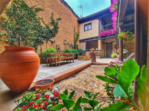 Zahrada ubytování Albergue El Encanto