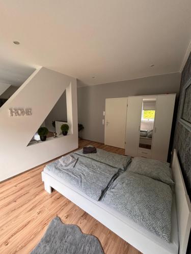 Postel nebo postele na pokoji v ubytování Södderich Apartment 4