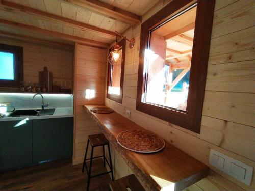 Fotografia z galérie ubytovania La cabane au bain perché v destinácii Aspach