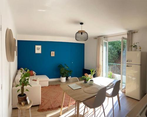 Superbe T2 dans Nice avec balcon et parking