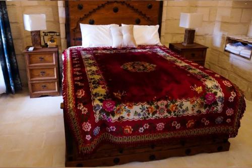 Katil atau katil-katil dalam bilik di Hercai Butik Otel