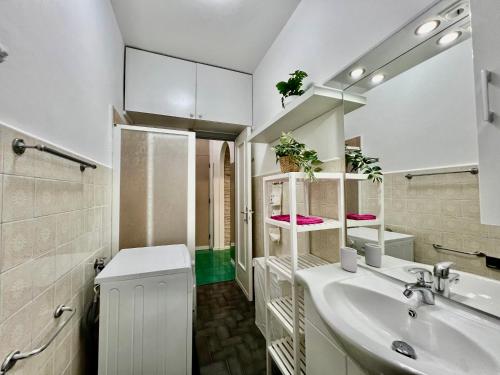 Koupelna v ubytování Casa di Ceci