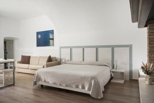 Ένα ή περισσότερα κρεβάτια σε δωμάτιο στο Agriturismo La Filanda