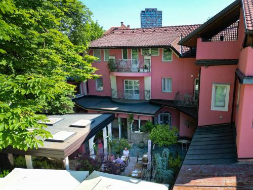 an overhead view at Boutique Hotel Asteria in Ljubljana
