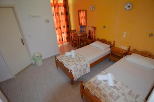 Cama o camas de una habitación en Marianthi